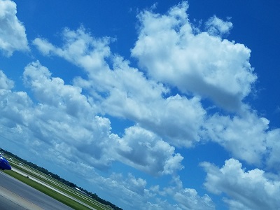 Clouds at Houston Hobby Airport