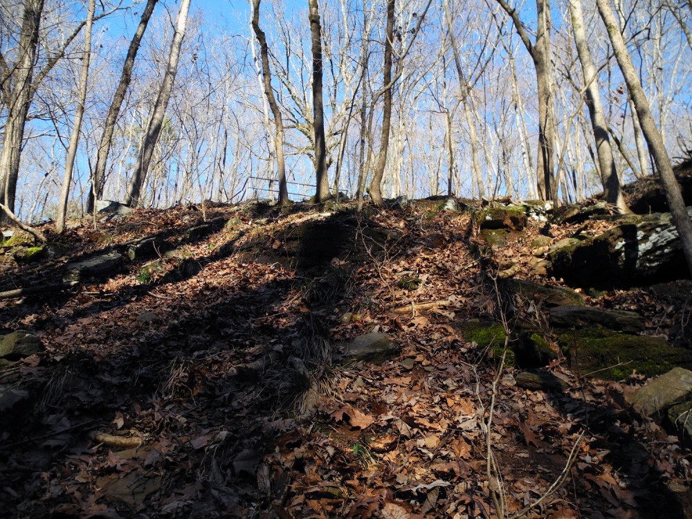 Hill Leading to Waterfall