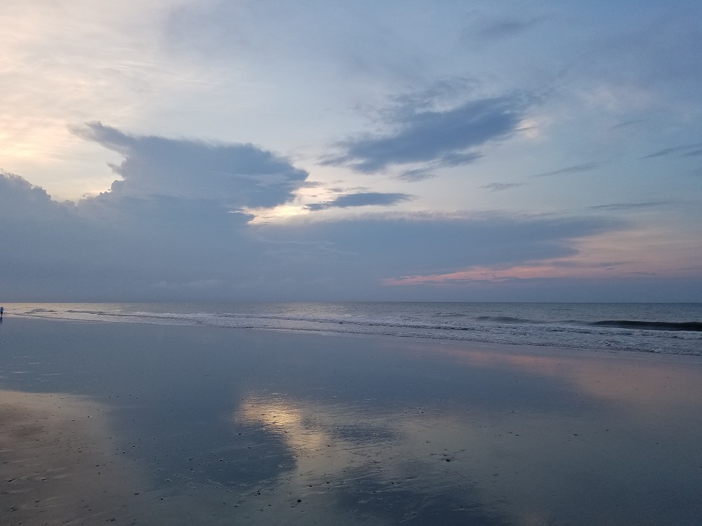 Sunrise at Myrtle Beach.