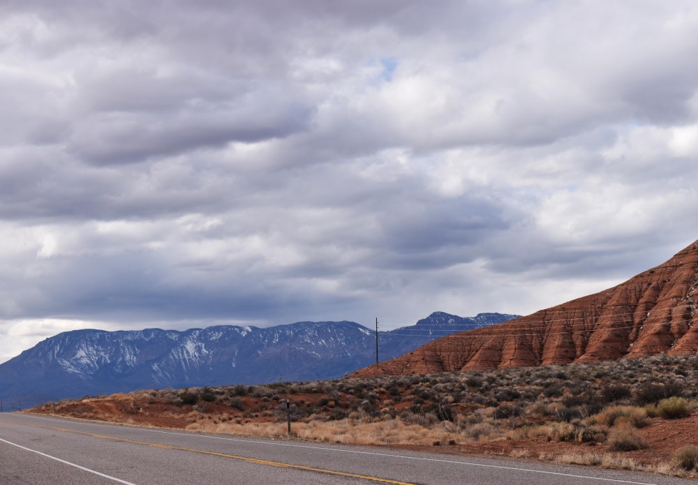 Utah on the way to Zion National Park