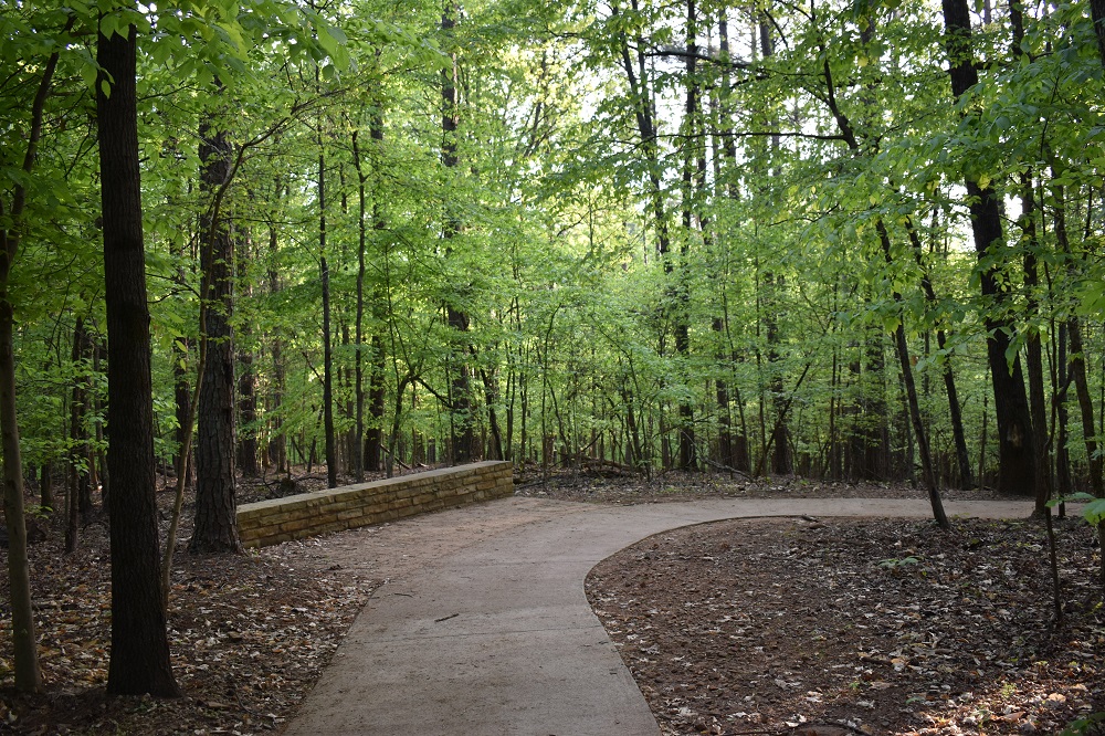 LIttle Mulberry Park in the spring.